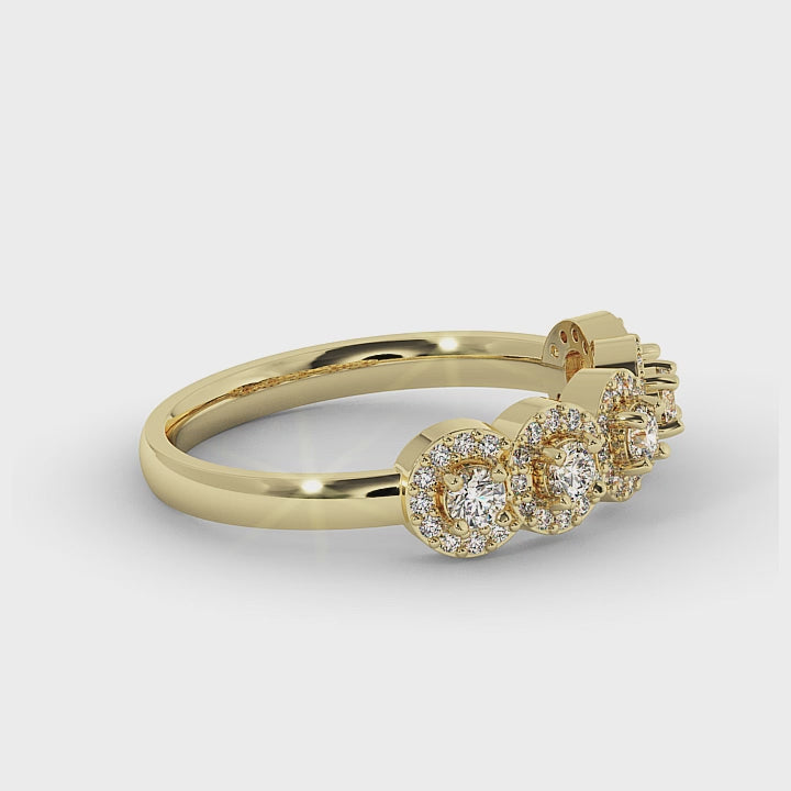 Eternal Halo Symphony Ring